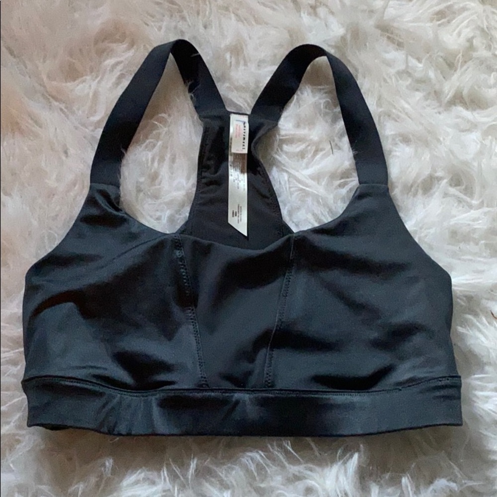 Dark grey/shimmer bra